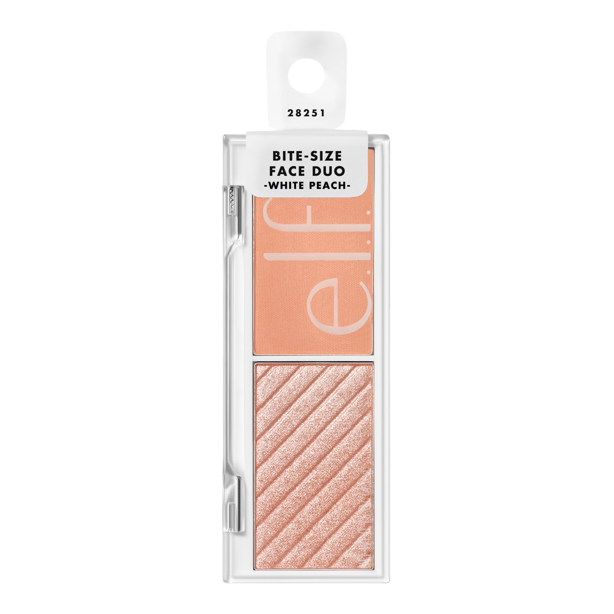 e.l.f. Bite Size Face Duo, White Peach