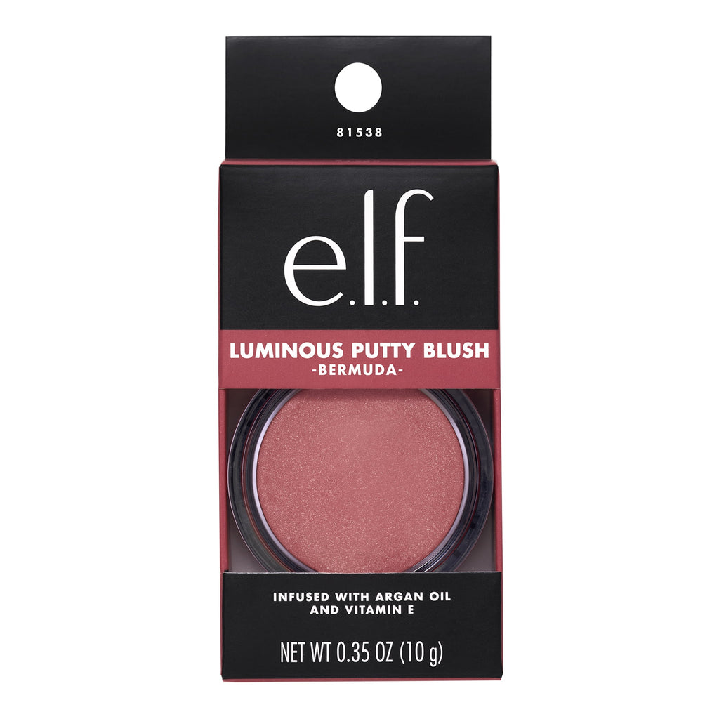e.l.f. Luminous Putty Blush, Bermuda, 0.35oz