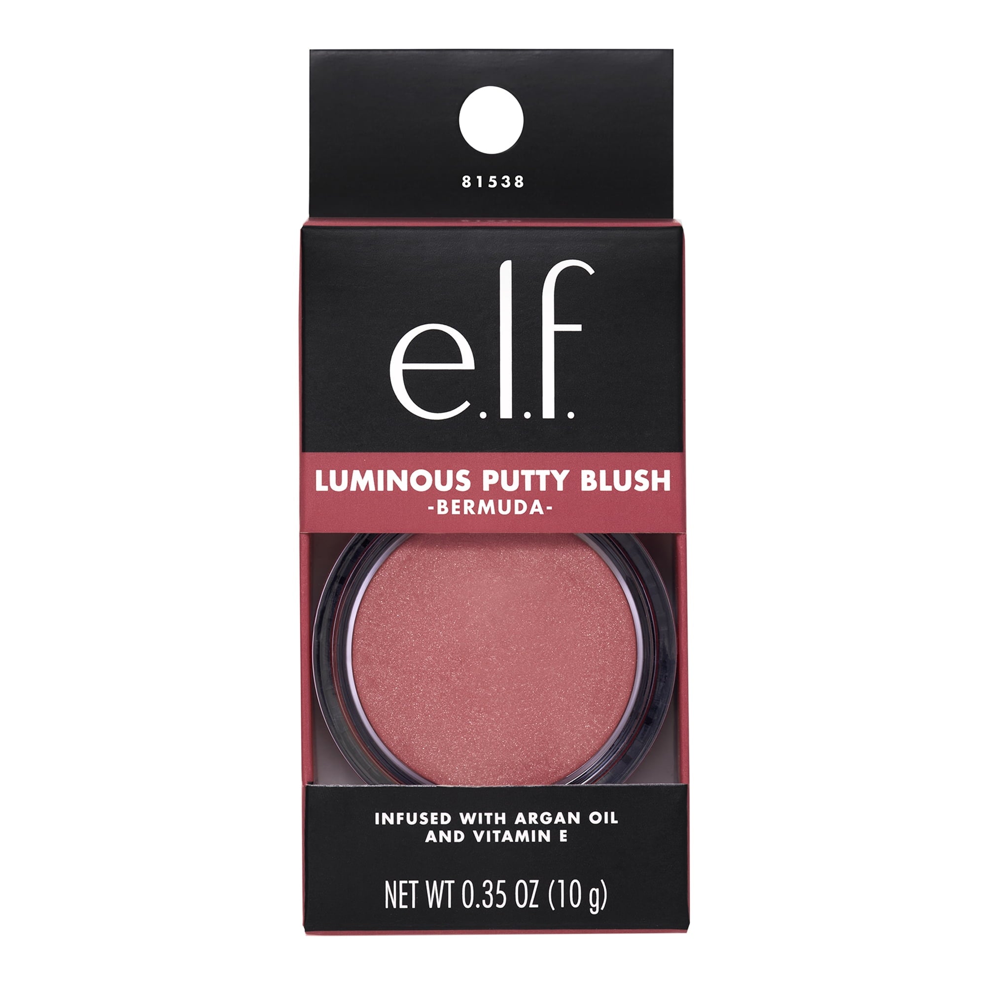 e.l.f. Luminous Putty Blush, Bermuda, 0.35oz