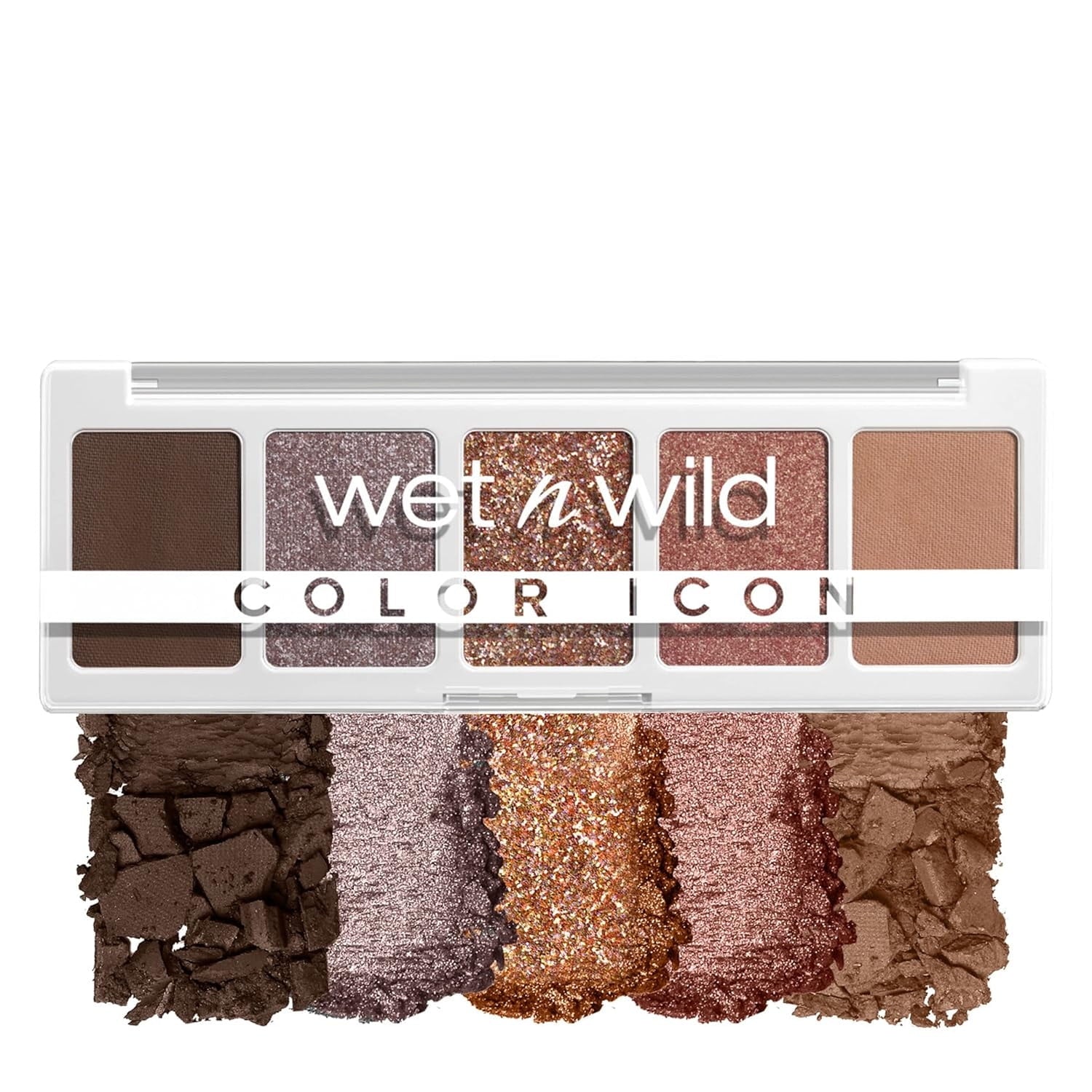 (3 pack) Wet n Wild Color Icon 5 Pan Eye & Face Makeup Palette, Eyeshadow Palette, Camo-Flaunt