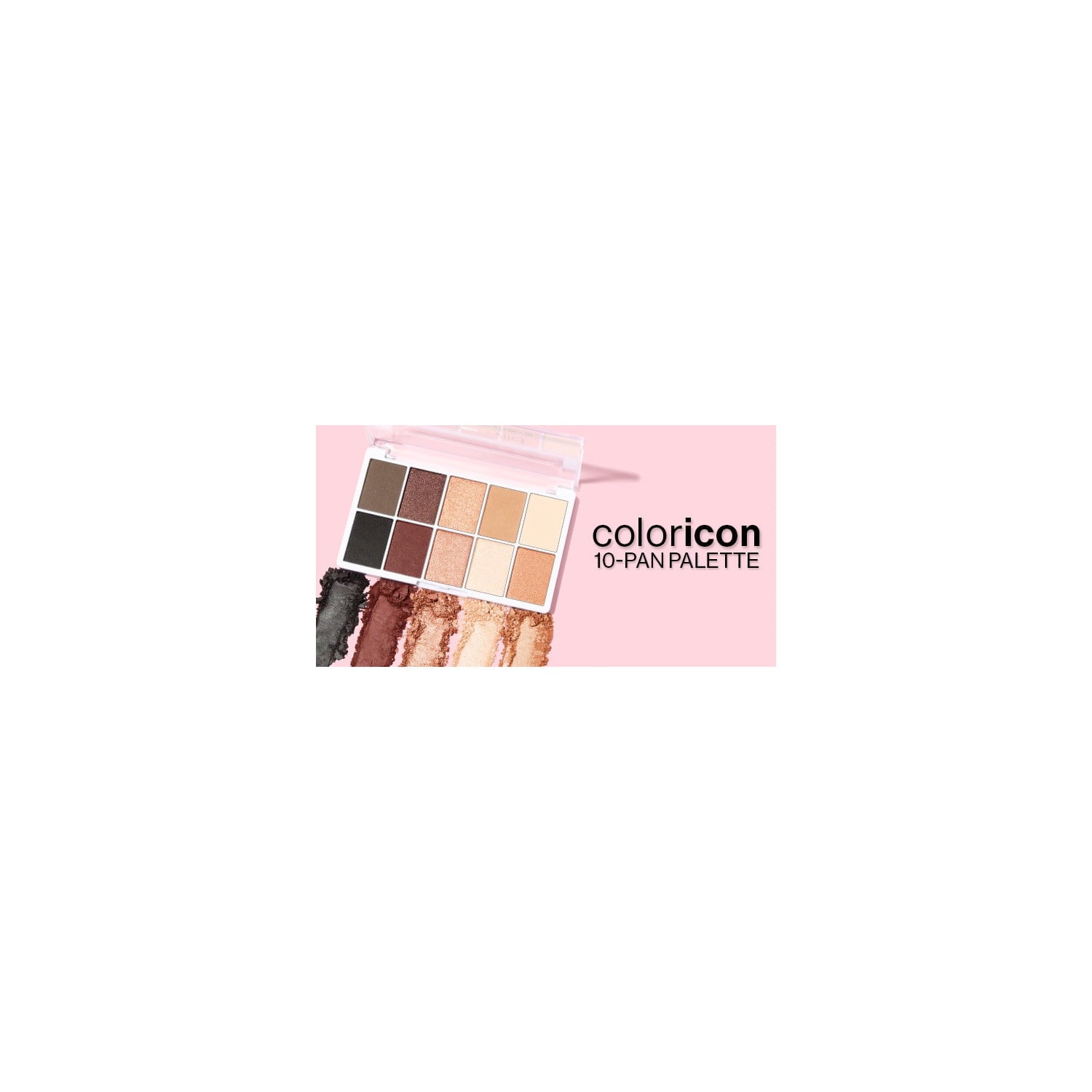 wet n wild Color Icon 10 Pan Eyeshadow Palette, Lights Off, 0.42 oz