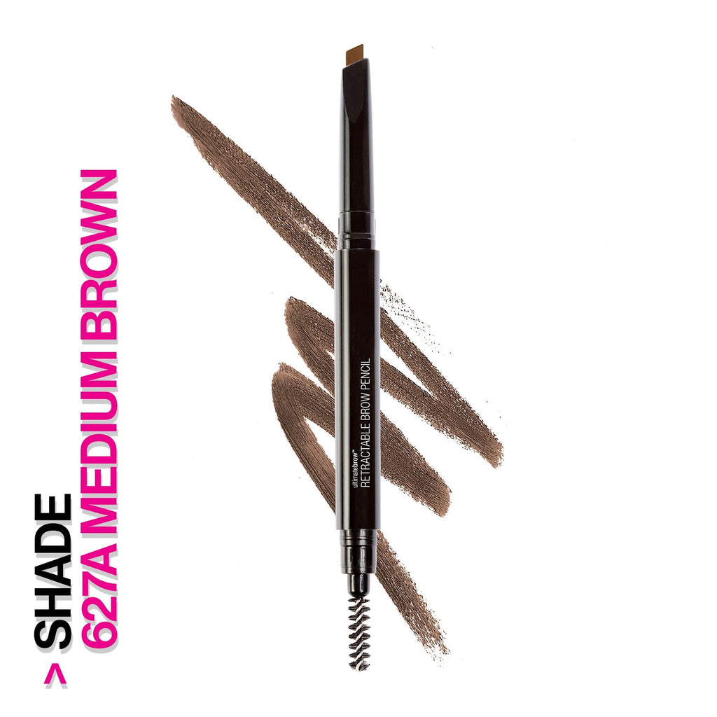 Wet N Wild Ultimate Brow Retractable Eyebrow Pencil, Medium Brown