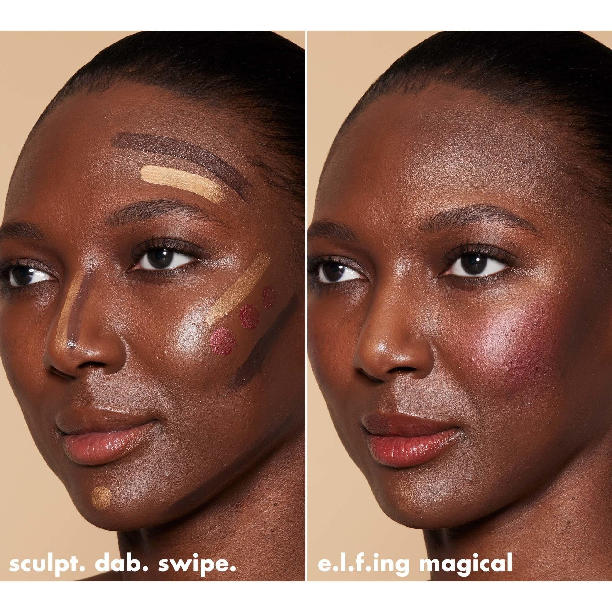 elf Halo Glow Contour Beauty Wand Tan/Deep