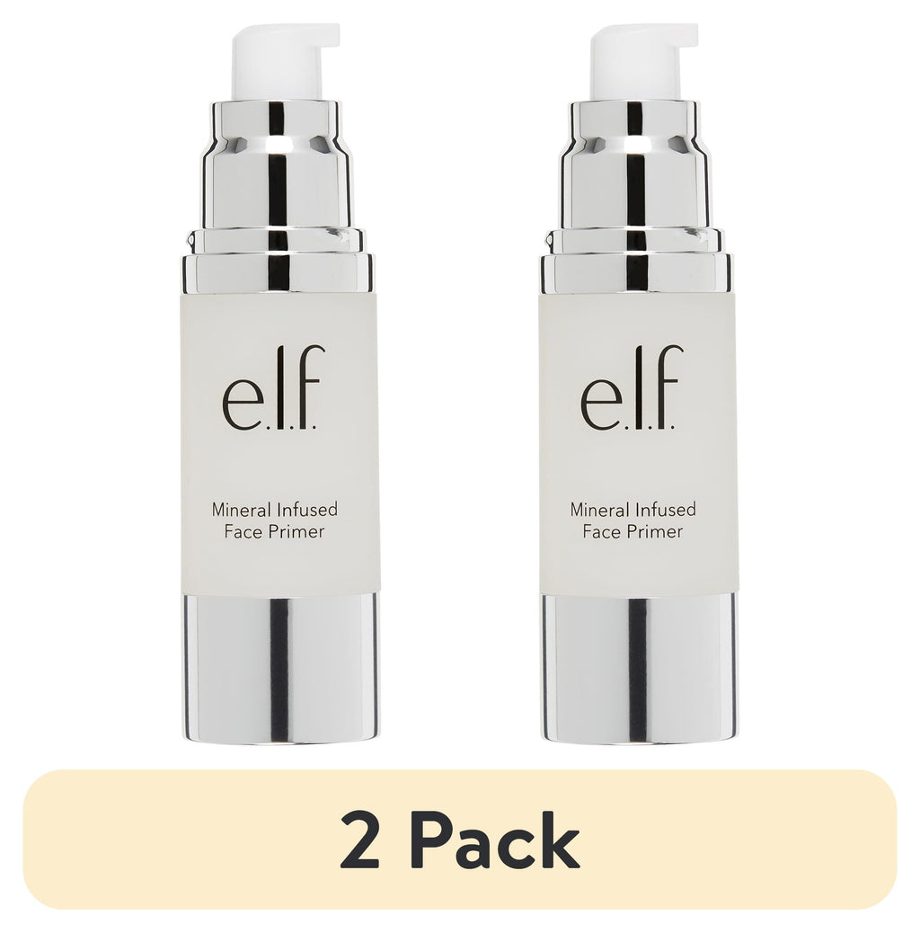 (2 pack) e.l.f. Mineral Infused Face Primer, Large, 1.01 fl oz