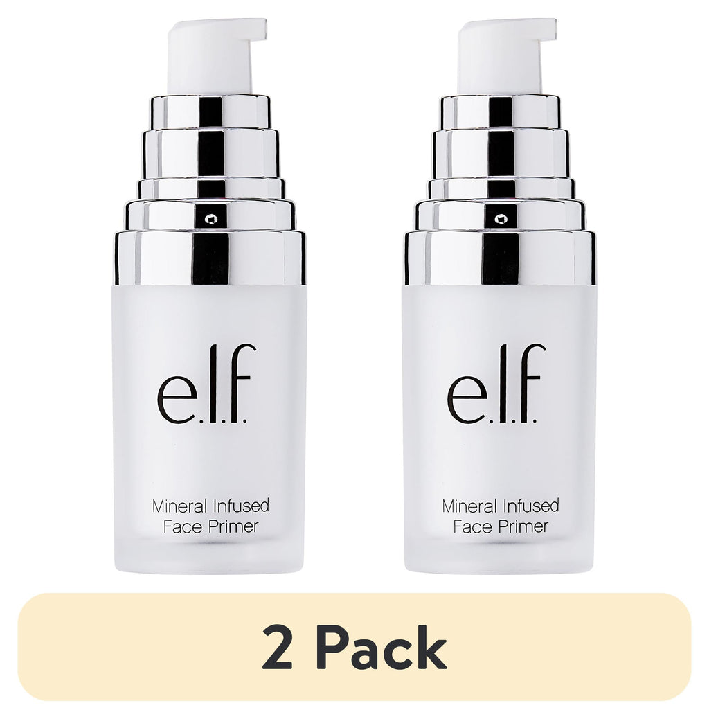 (2 pack) e.l.f. Mineral Infused Face Primer, Small, 0.47 fl oz