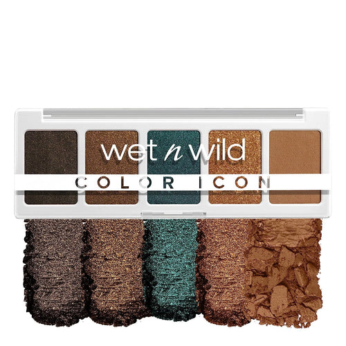 (3 pack) Wet n Wild Color Icon 5 Pan Eye & Face Makeup Palette, Eyeshadow Palette, My Lucky Charm