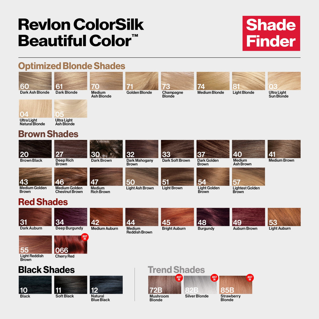 Revlon Colorsilk Beautiful Color Permanent Hair Color 3 Pack, 005 Ultra Light Ash Blonde, 3 Pack