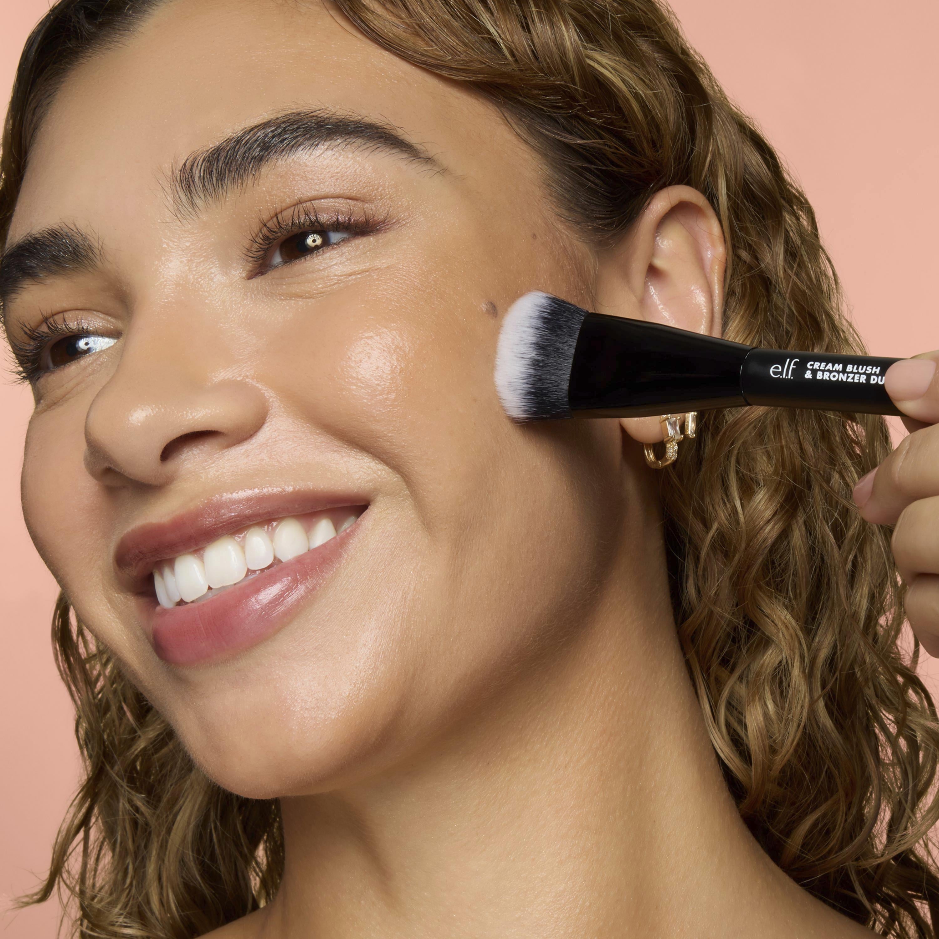 e.l.f. Cream Blush & Bronzer Duo Brush