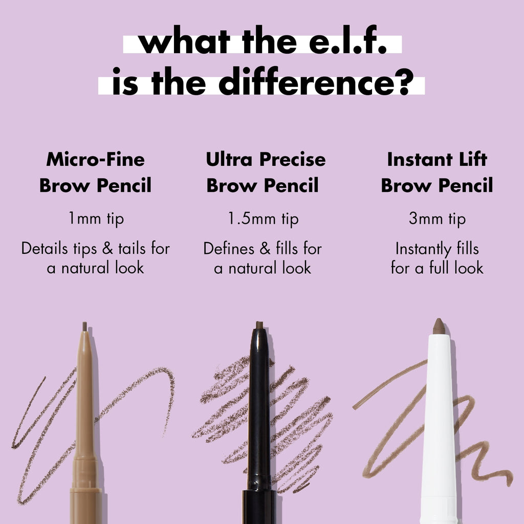 e.l.f. Holy Strokes Micro-Fine Brow Pencil Taupe