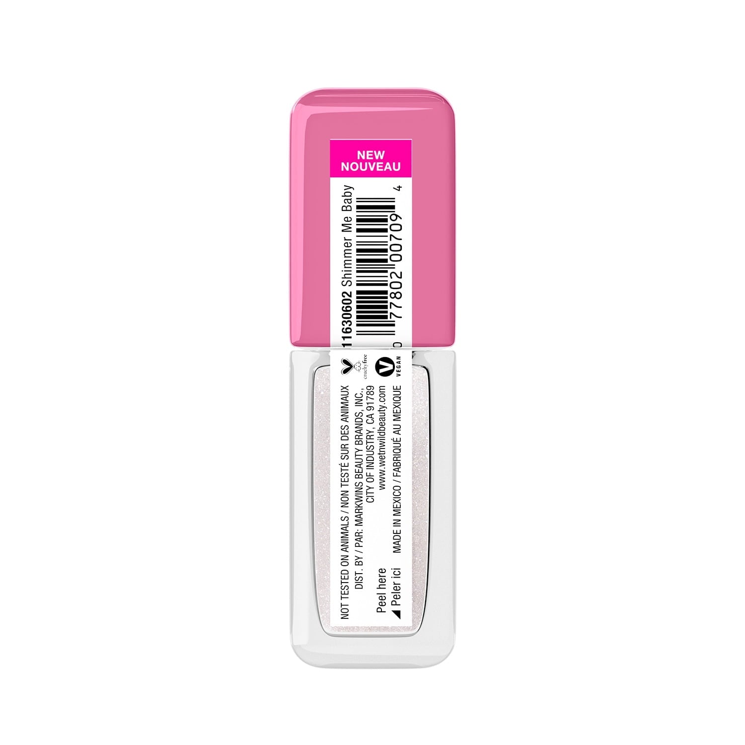 Wet n Wild Shimmer Me Baby Lip Oil Injector 0.23 fl oz Lip Gloss