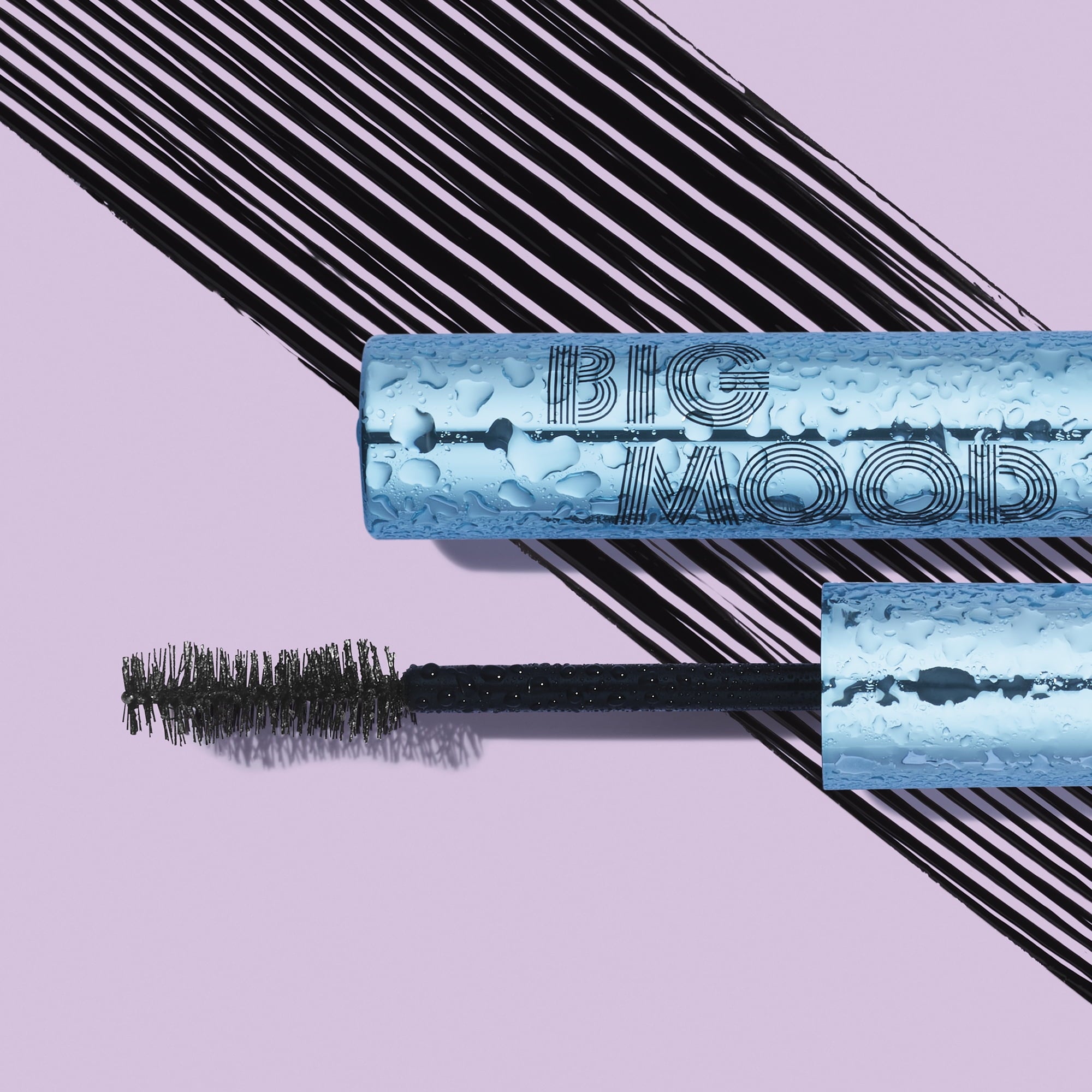 e.l.f. Big Mood Mega Volume & Lifting Waterproof Mascara, Black, 0.30 fl oz