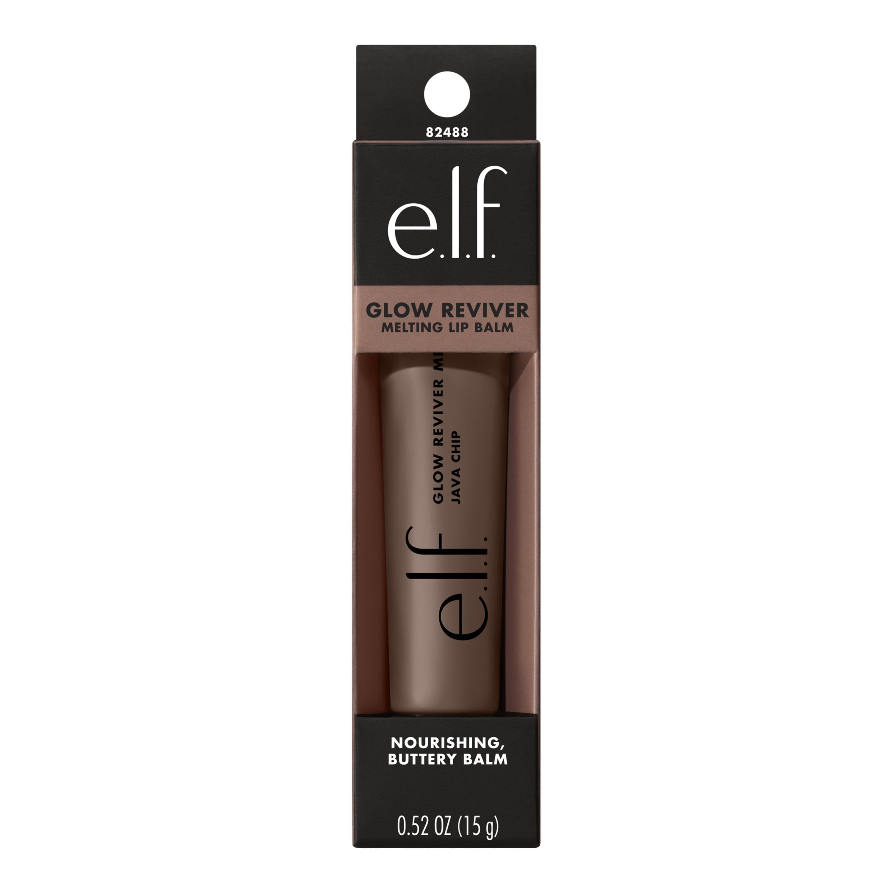 e.l.f. Glow Reviver Melting Lip Balm, Java Chip, 0.52 oz