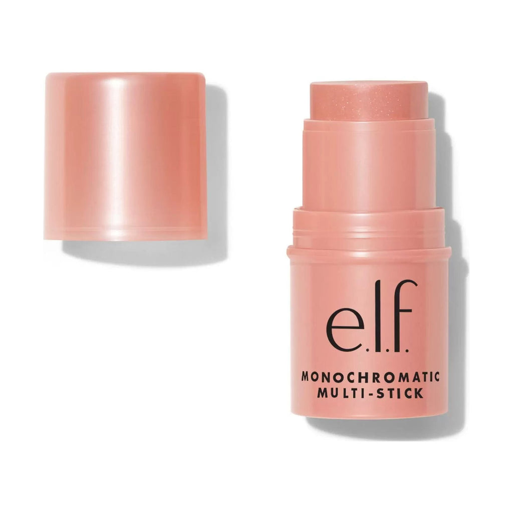 (4 pack) e.l.f. Monochromatic Multi-Stick, Glistening Peach, 0.155oz