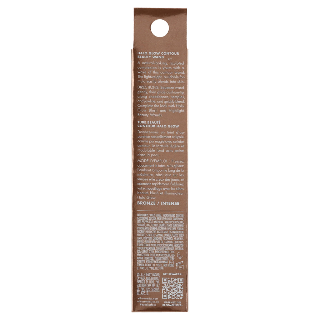 elf Halo Glow Contour Beauty Wand Tan/Deep