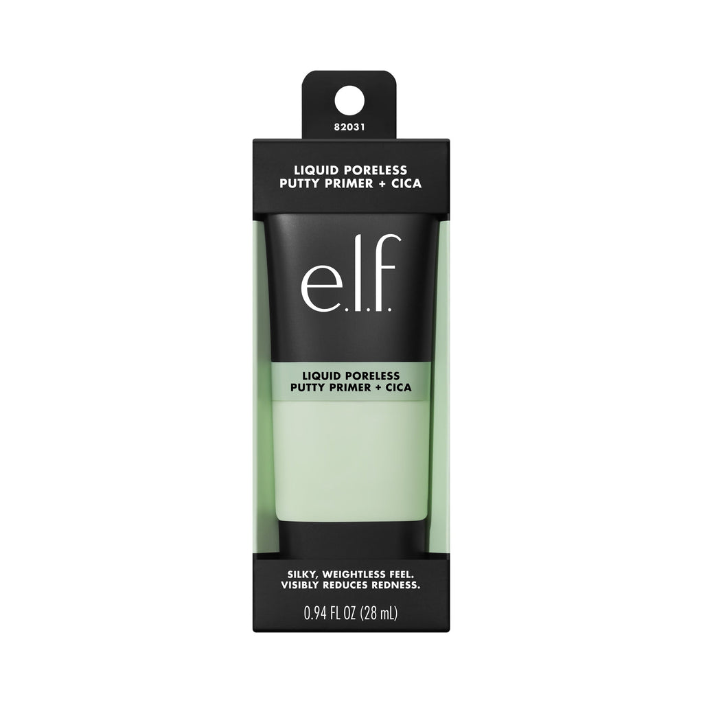 e.l.f. Liquid Poreless Putty Primer + Cica, 0.94 fl oz
