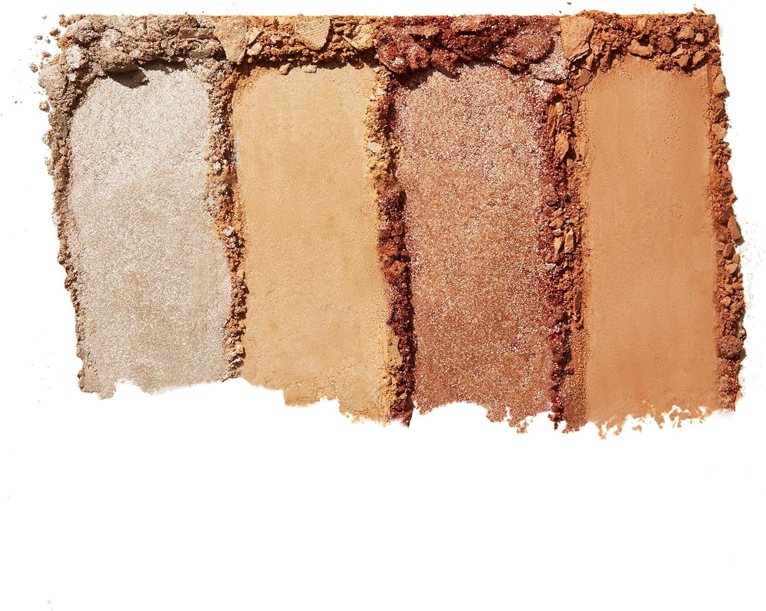 e.l.f. Cosmetics Bite-Size Eyeshadow, 4 Ultra-Pigmented Matte & Shimmer Shades, Creamy & Blendable Powder Formulas, Orange Dreamsicle, 0.12 Oz