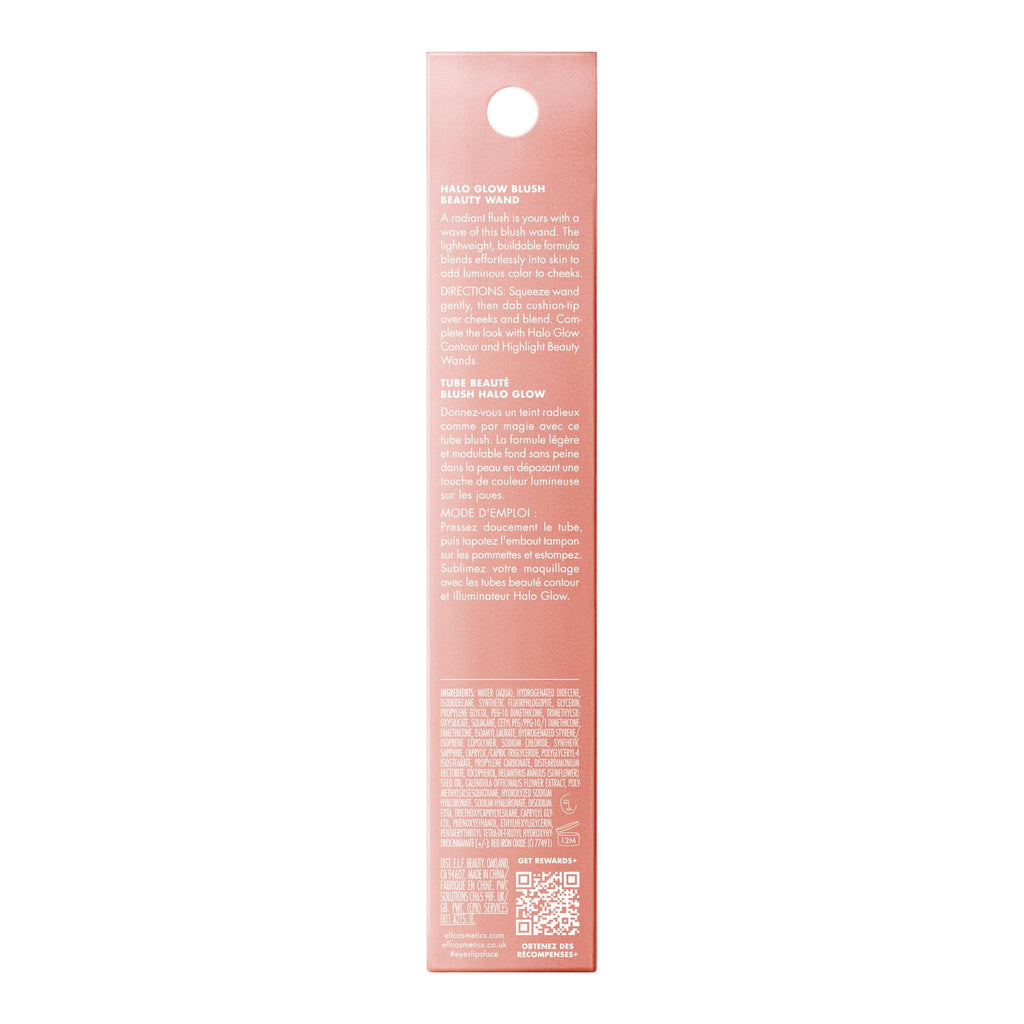 e.l.f. Halo Glow Blush Beauty Wand, You Go Cocoa, 0.33 fl oz