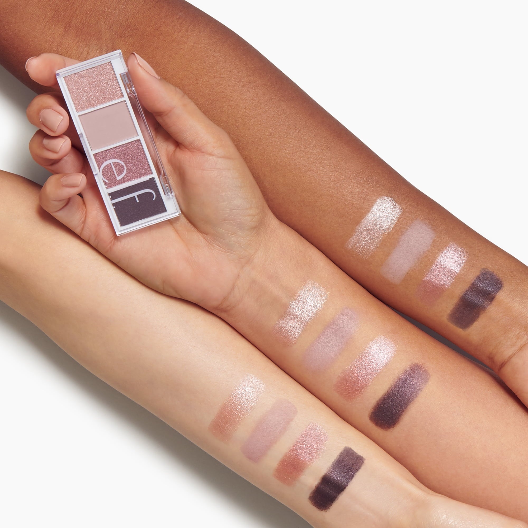 (2 pack) e.l.f. Bite Size Eyeshadow Palette, Rose Water
