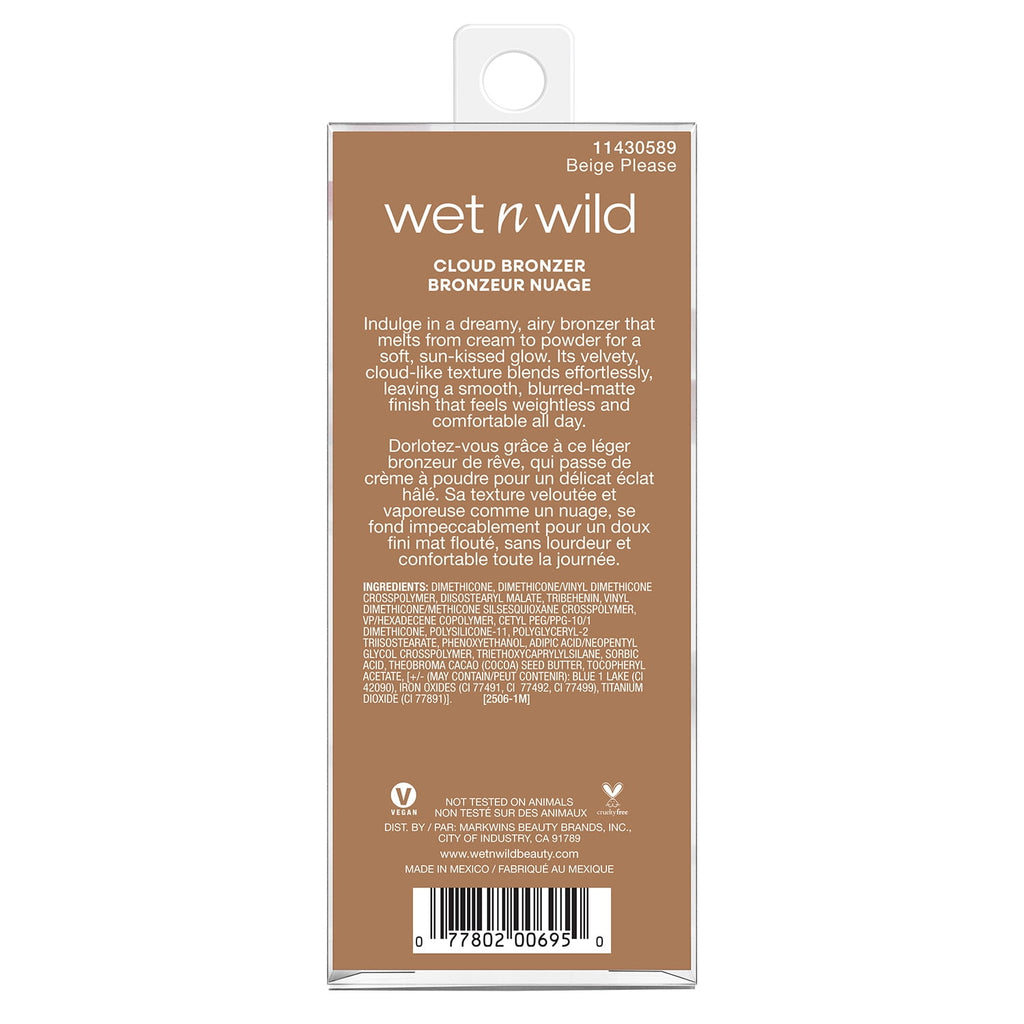 Wet n Wild Mother Fluffer Pudding Bronzer, Beige Please, 0.16 oz