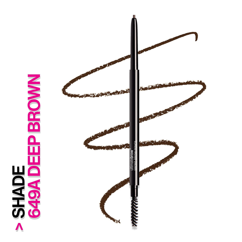Wet N Wild Ultimate Brow™ Shaping Micro Brow Pencil, Deep Brown