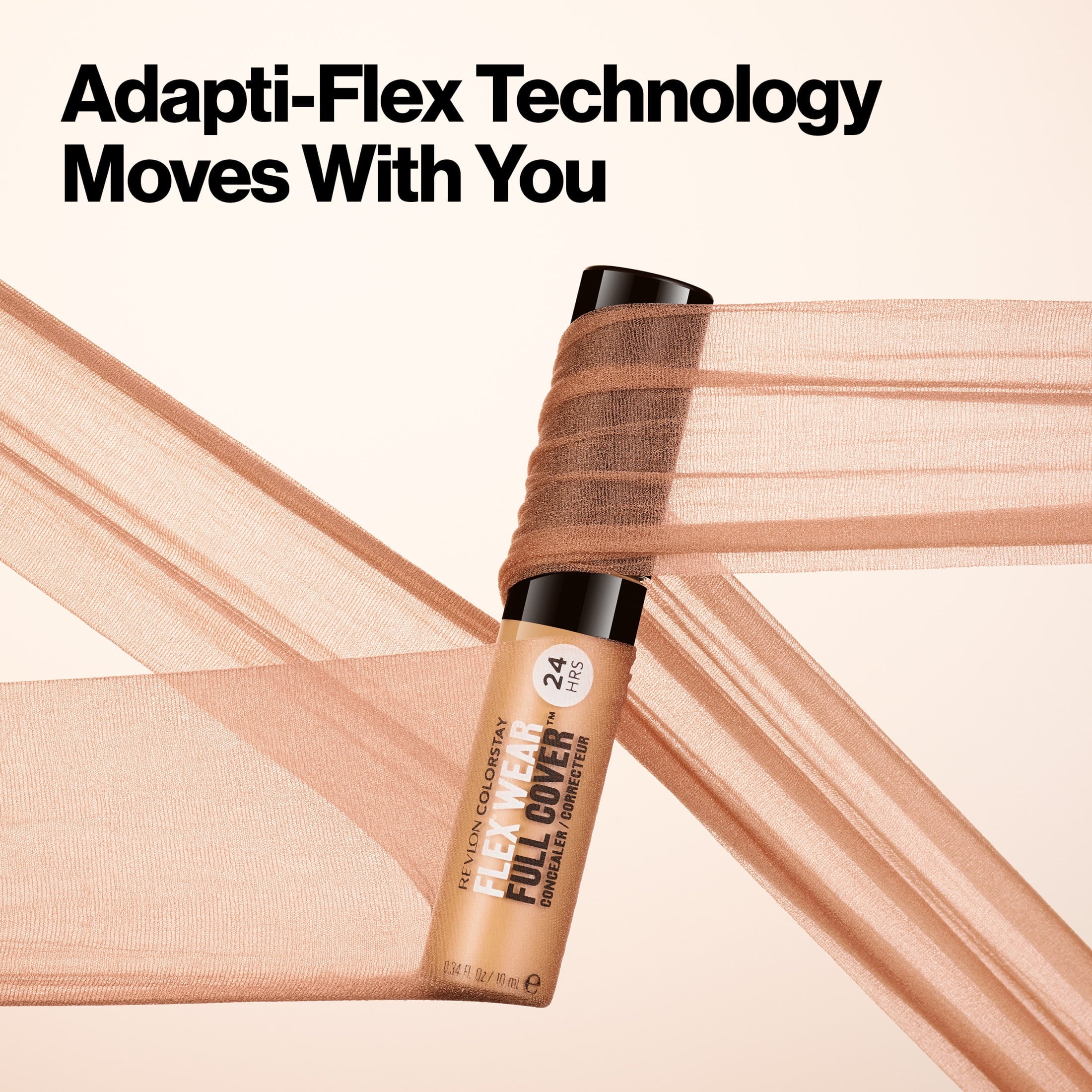 Revlon ColorStay Flex Wear Concealer, Full Coverage, 24HR Wear, 078 Truffle, 0.34 fl oz