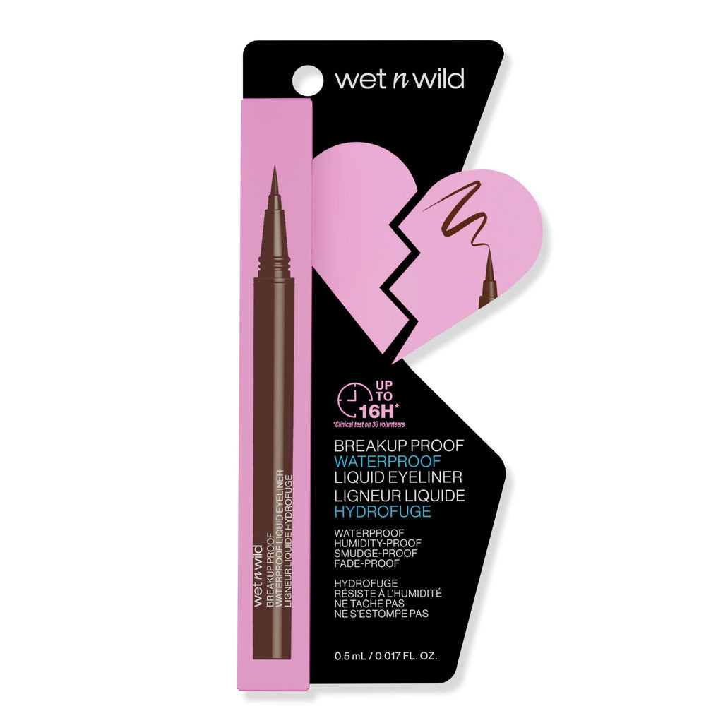 wet n wild Breakup Proof Waterproof Liquid Eyeliner - Brown