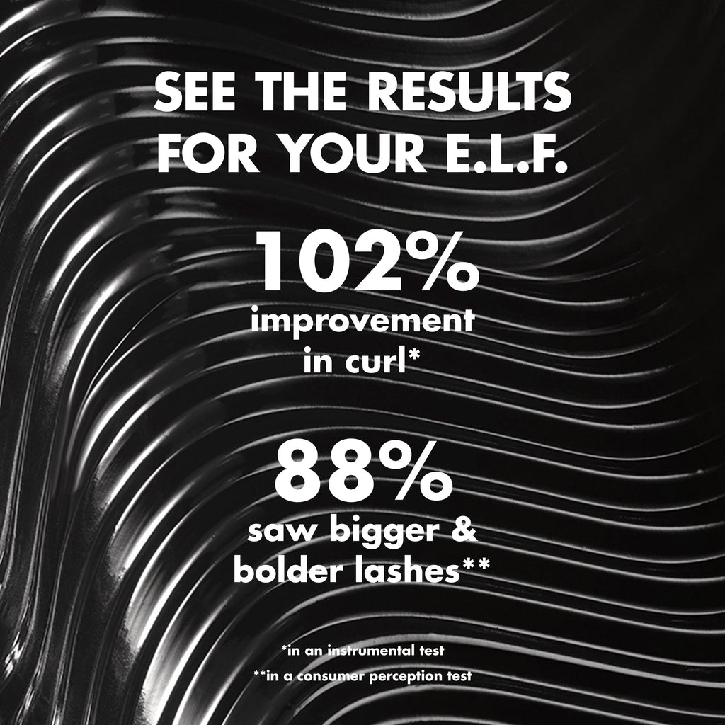 e.l.f. Incredi-Curl Curling & Volumizing Mascara, Brown, 0.32oz