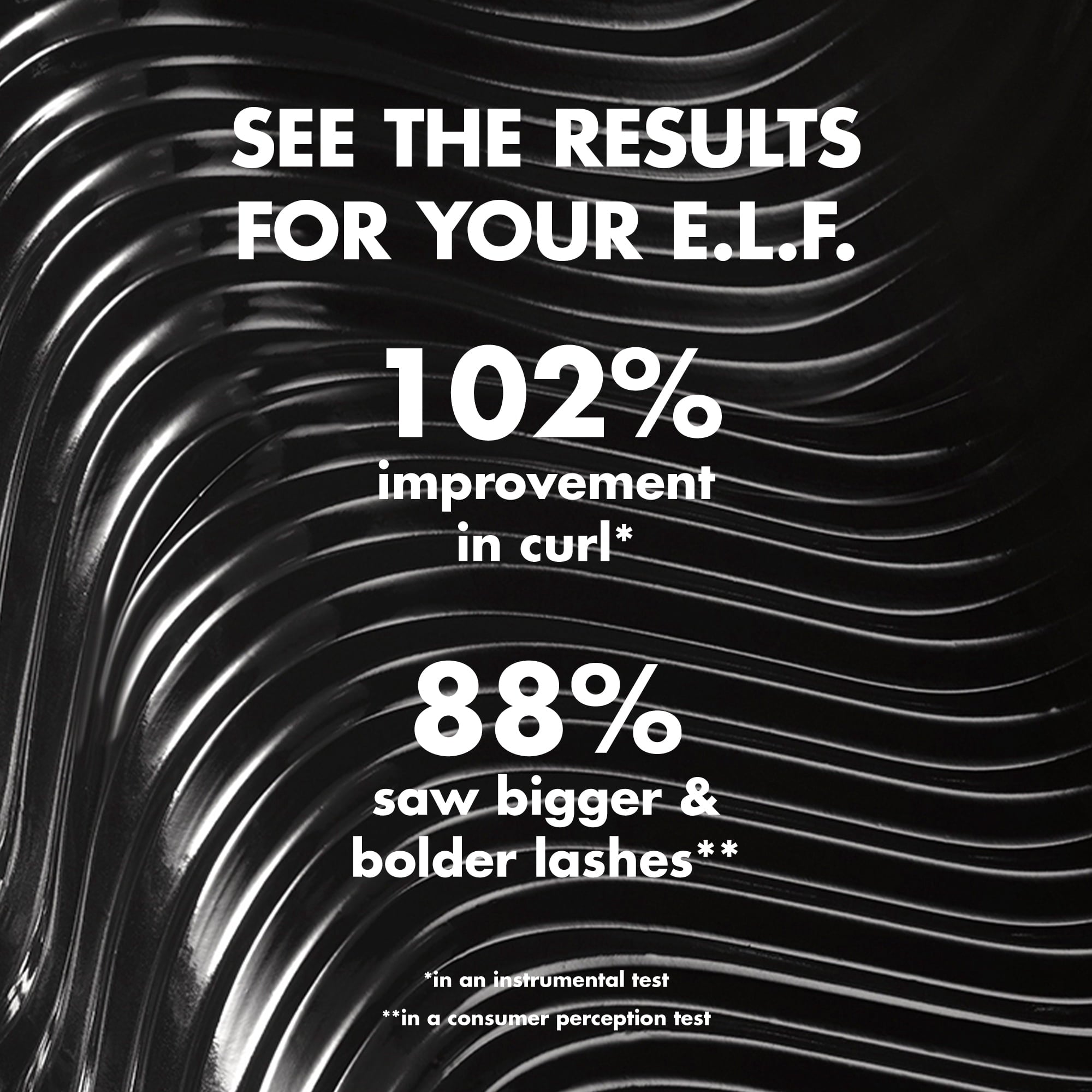 e.l.f. Incredi-Curl Curling & Volumizing Mascara, Brown, 0.32oz