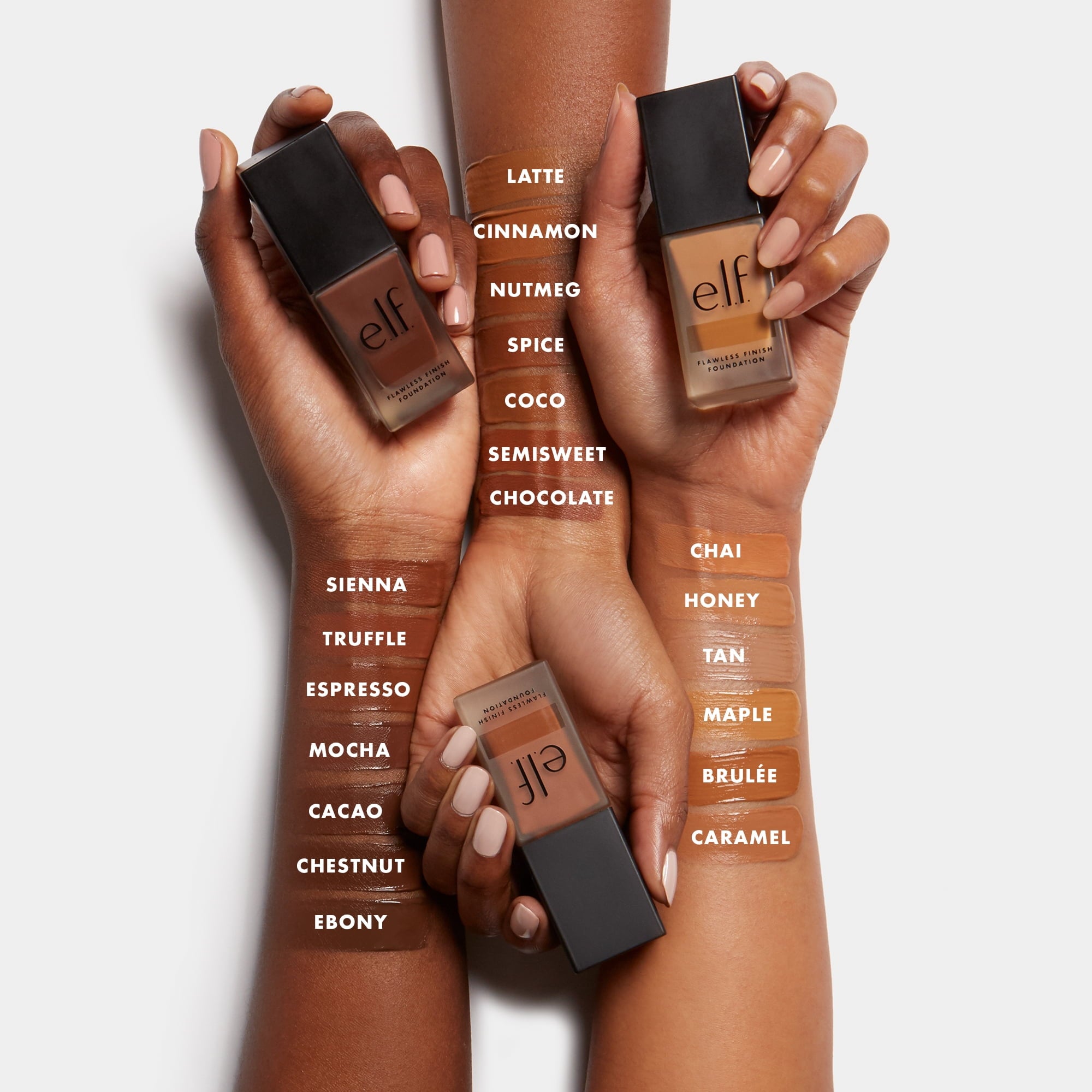 e.l.f. Flawless Finish Foundation, Chocolate