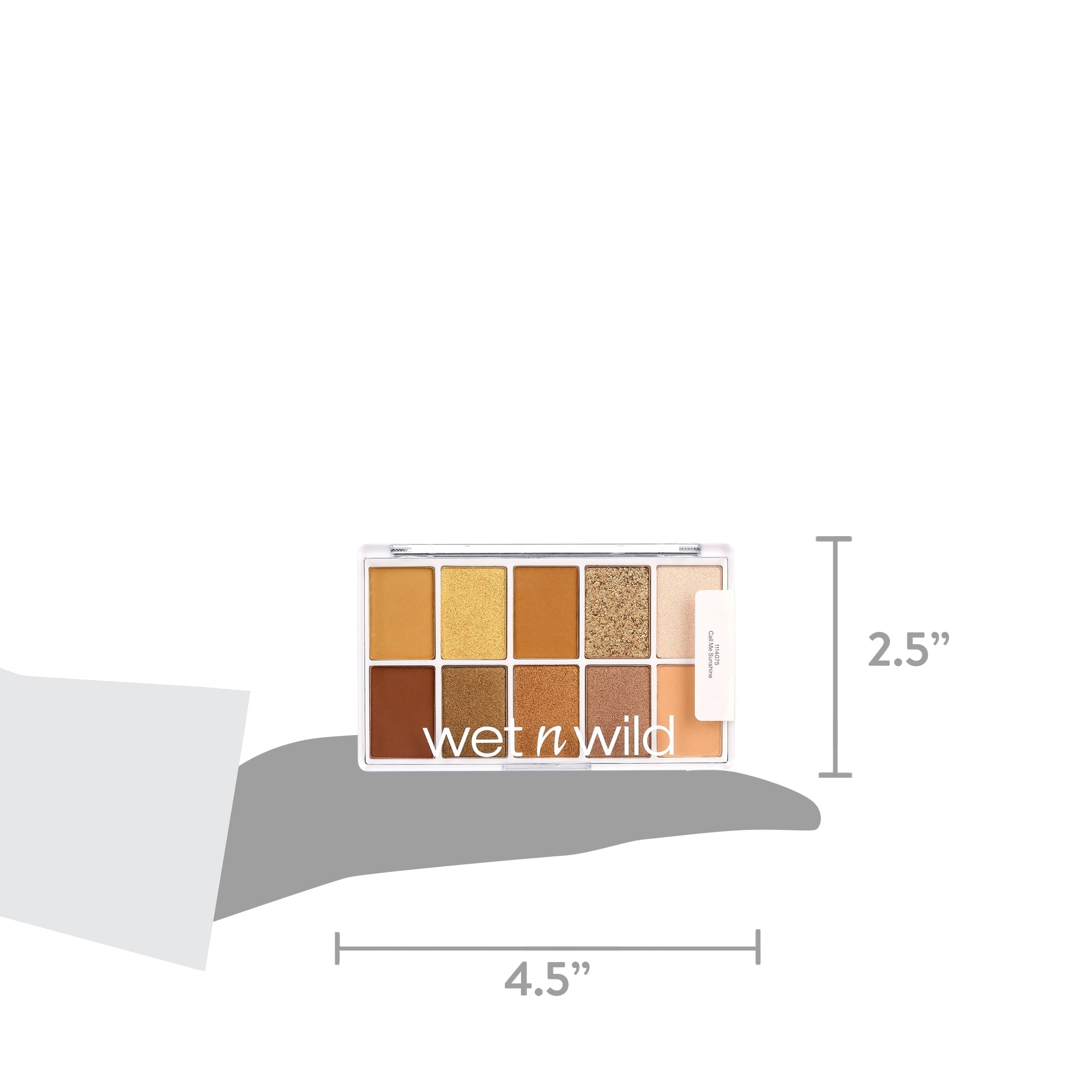 Wet n Wild Color Icon 10 Pan Eye & Face Makeup Palette - Call Me Sunshine
