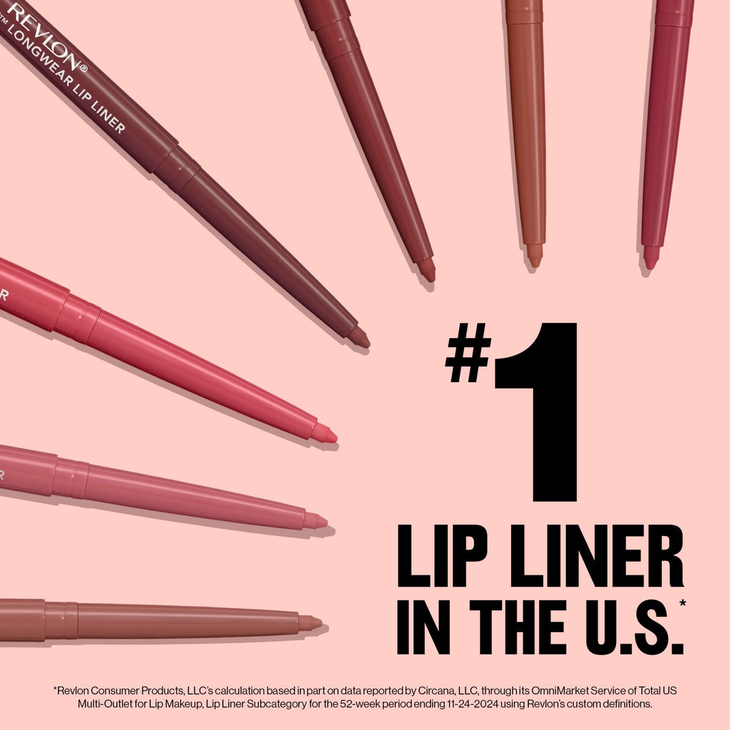 (3 pack) Revlon ColorStay Longwear Lip Liner Pencil, 635 Sienna, 0.01 oz