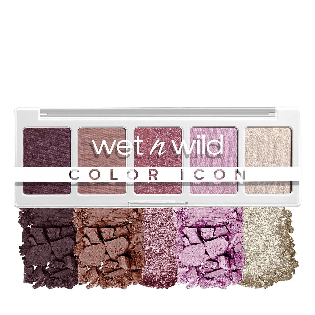 (3 pack) Wet n Wild Color Icon 5 Pan Eye & Face Makeup Palette, Eyeshadow Palette, Petalette