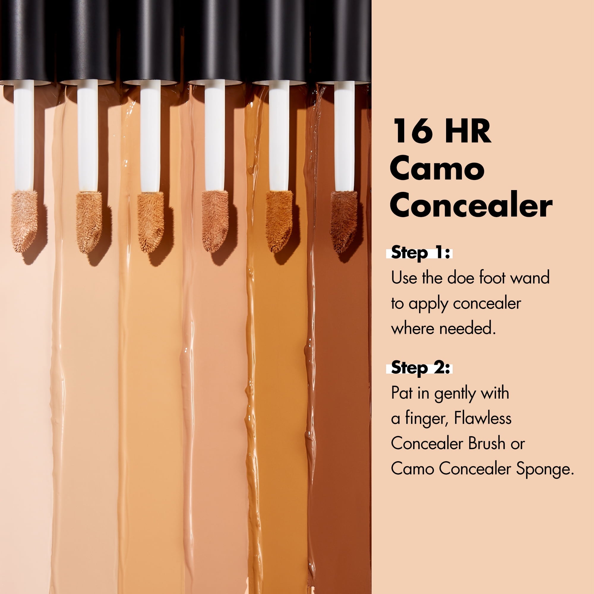 e.l.f. 16HR Camo Concealer, Deep Cinnamon