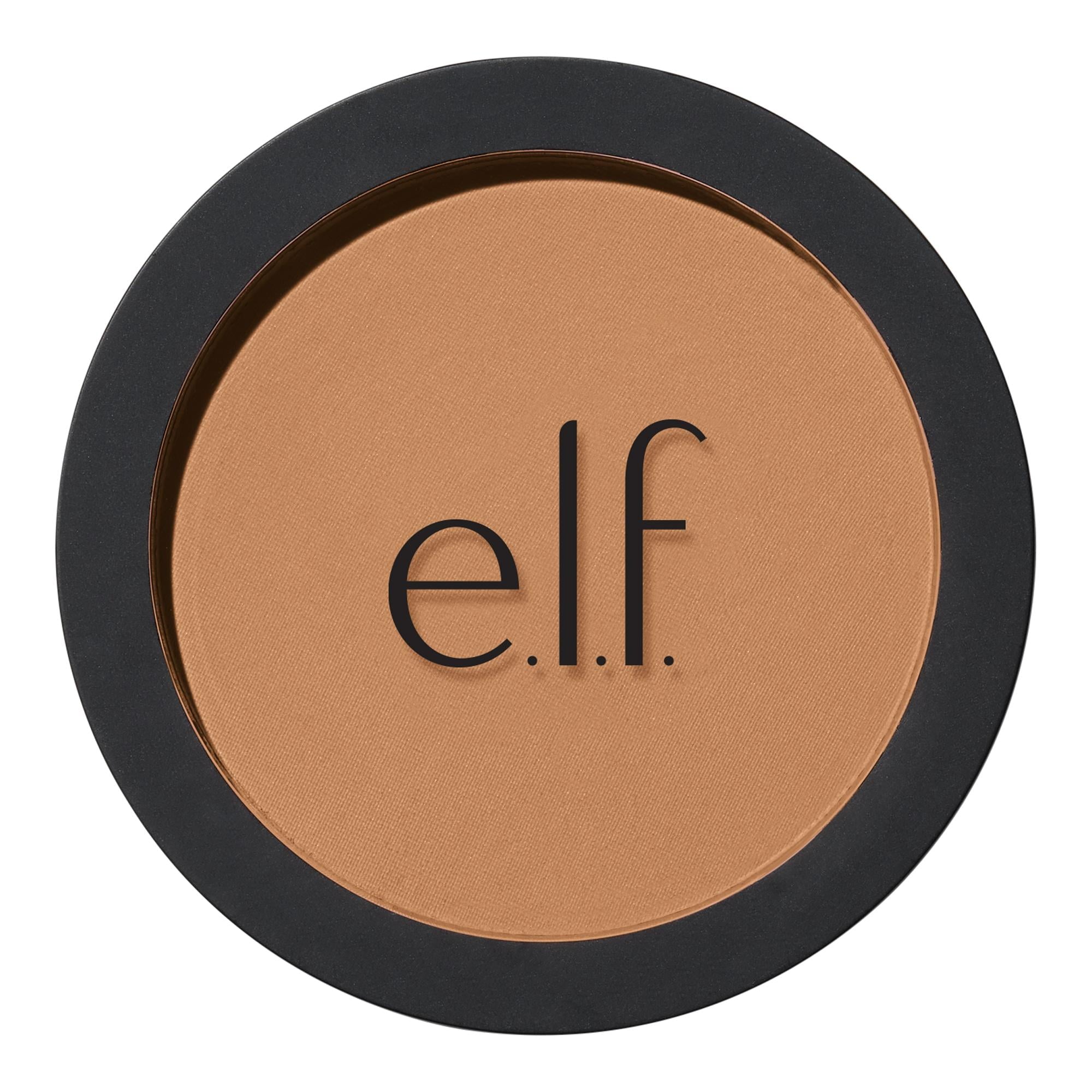 e.l.f. Primer-Infused Matte Bronzer, Catching Rays, 0.35oz