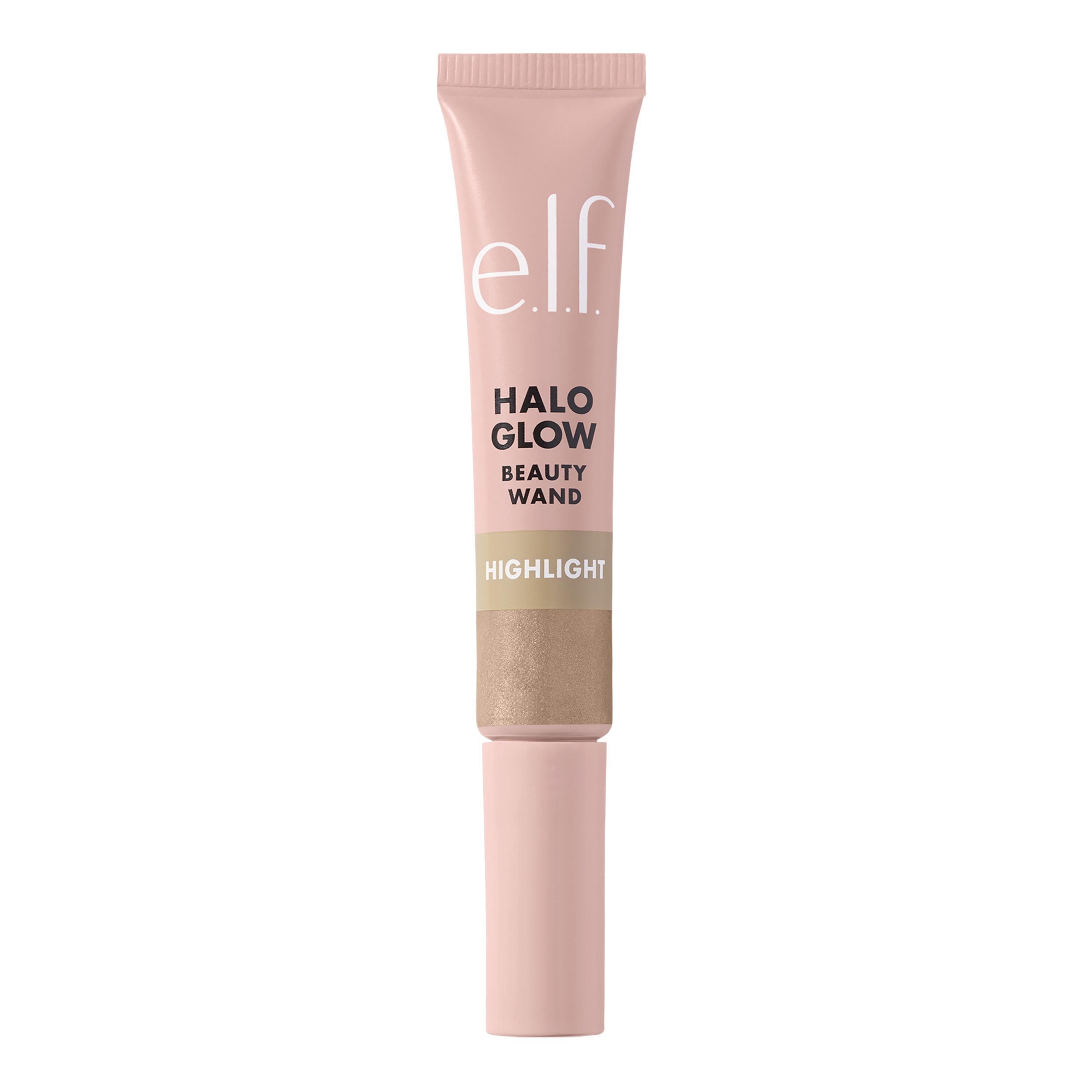 e.l.f. Halo Glow Highlight Beauty Wand, Champagne Campaign, 0.33 fl oz