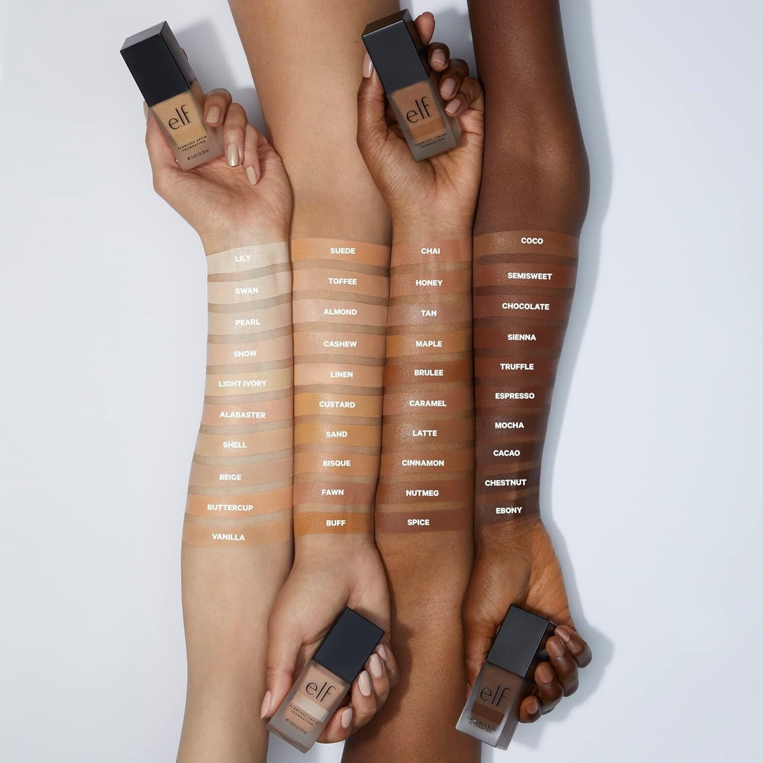 e.l.f. Flawless Finish Foundation, Mocha - 0.68 fl. oz.