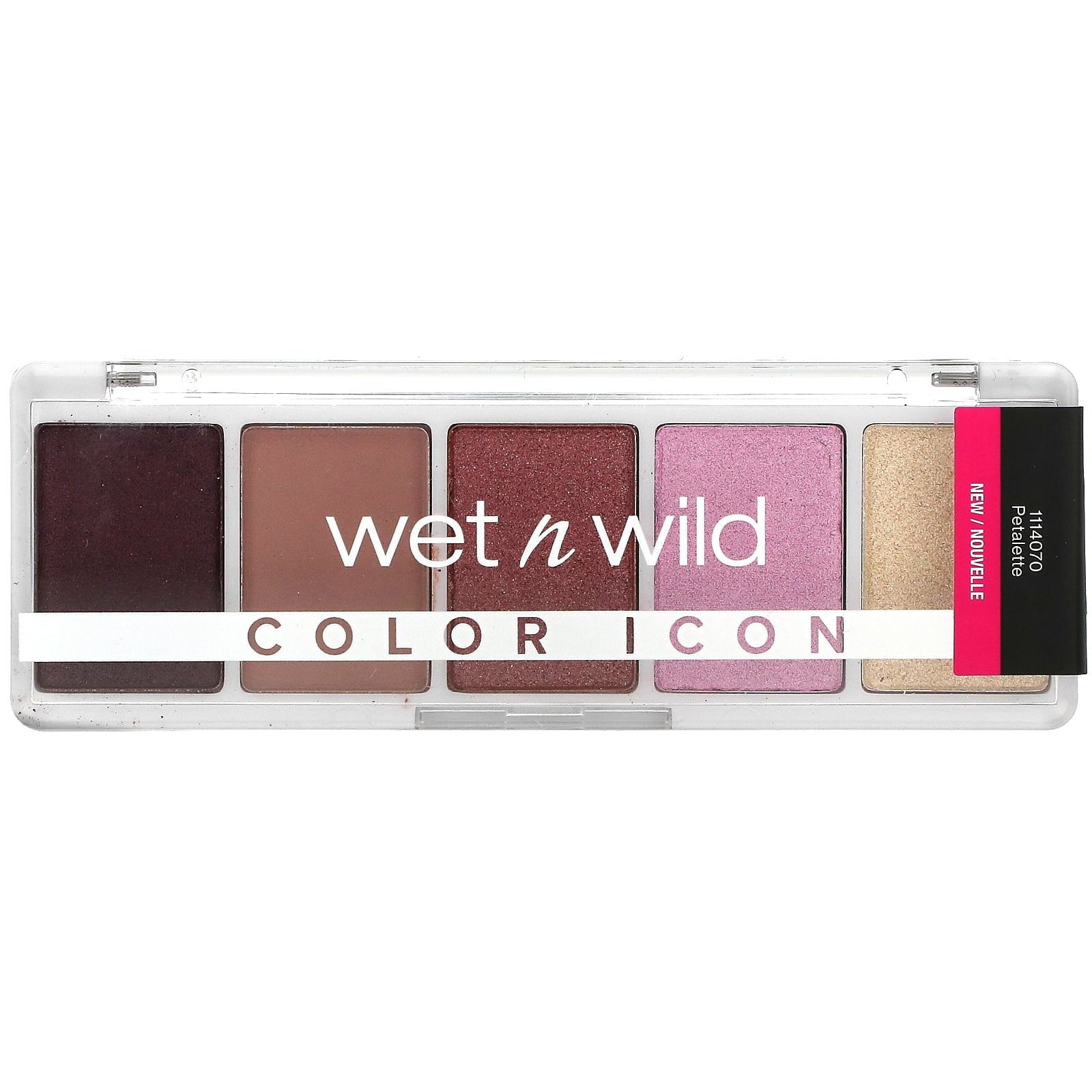 (3 pack) Wet n Wild Color Icon 5 Pan Eye & Face Makeup Palette, Eyeshadow Palette, Petalette
