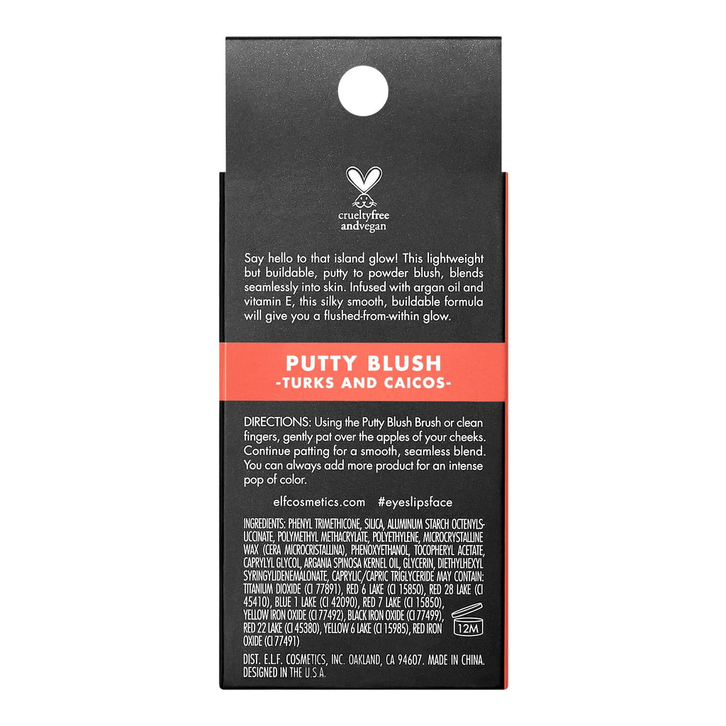 e.l.f. Putty Blush, Turks and Caicos