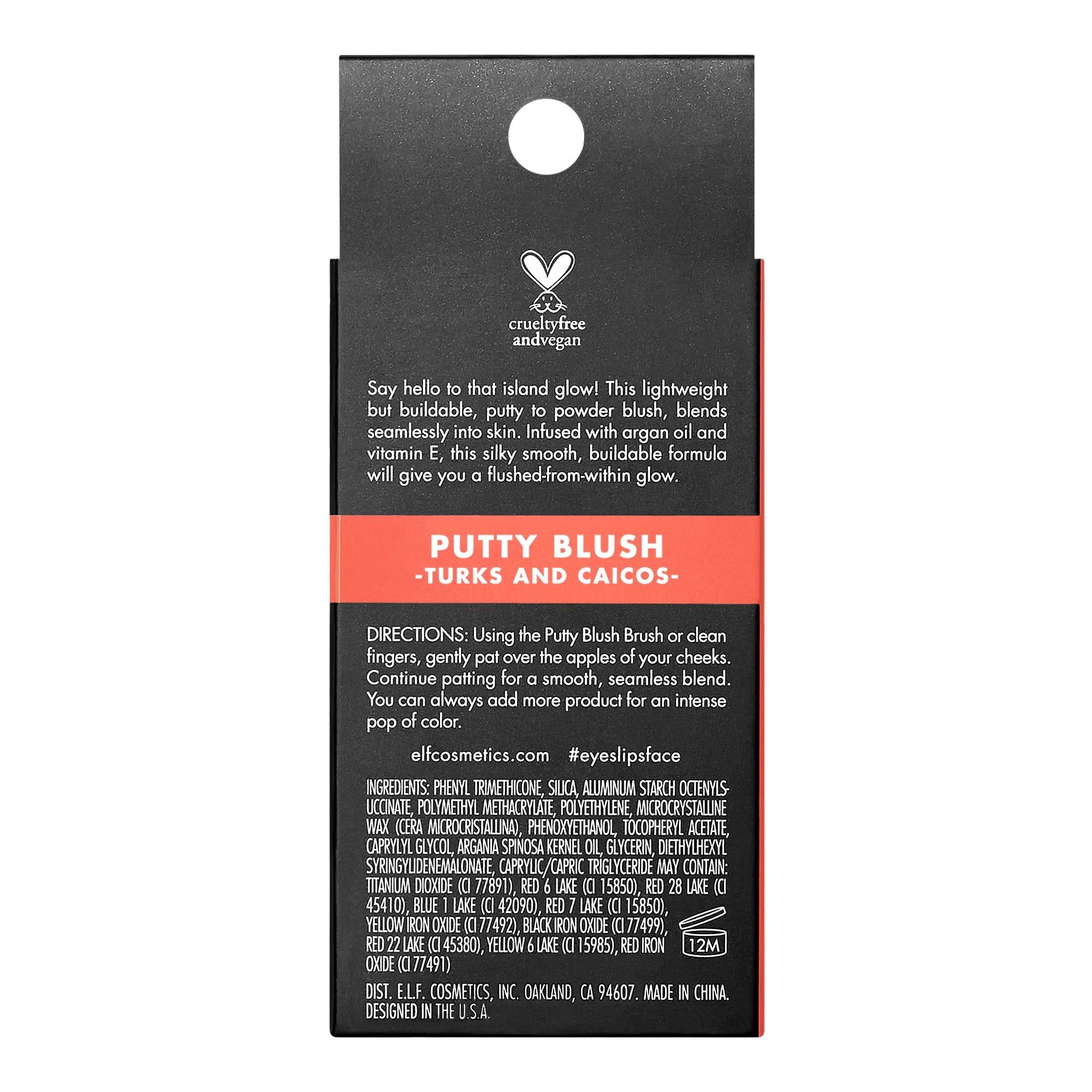 e.l.f. Putty Blush, Turks and Caicos