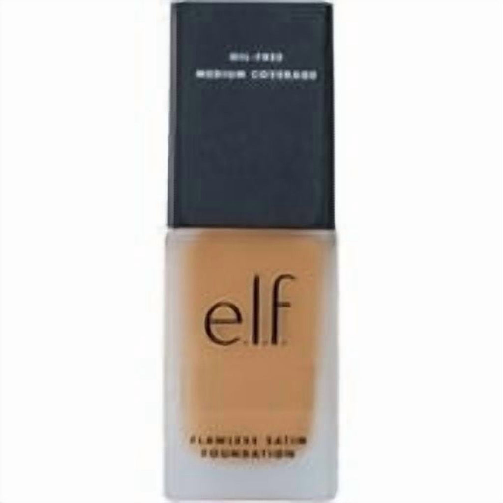 (2 pack) e.l.f. Flawless Satin Foundation, Caramel, 0.68 fl oz