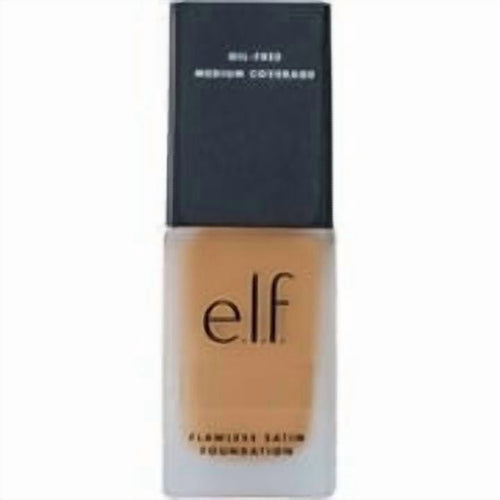 (2 pack) e.l.f. Flawless Satin Foundation, Caramel, 0.68 fl oz