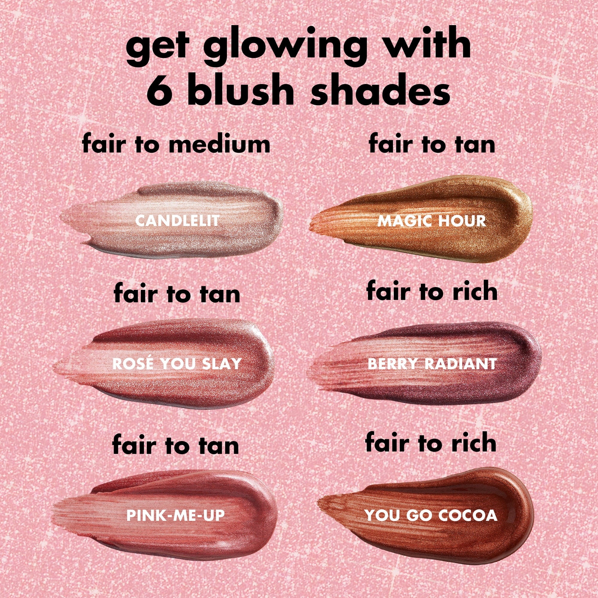 e.l.f. Halo Glow Blush Beauty Wand, Berry Radiant, 0.33 fl oz