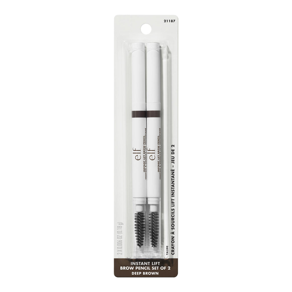 ELF Instant Brow Lift Pencil 2 Packs Deep Brown