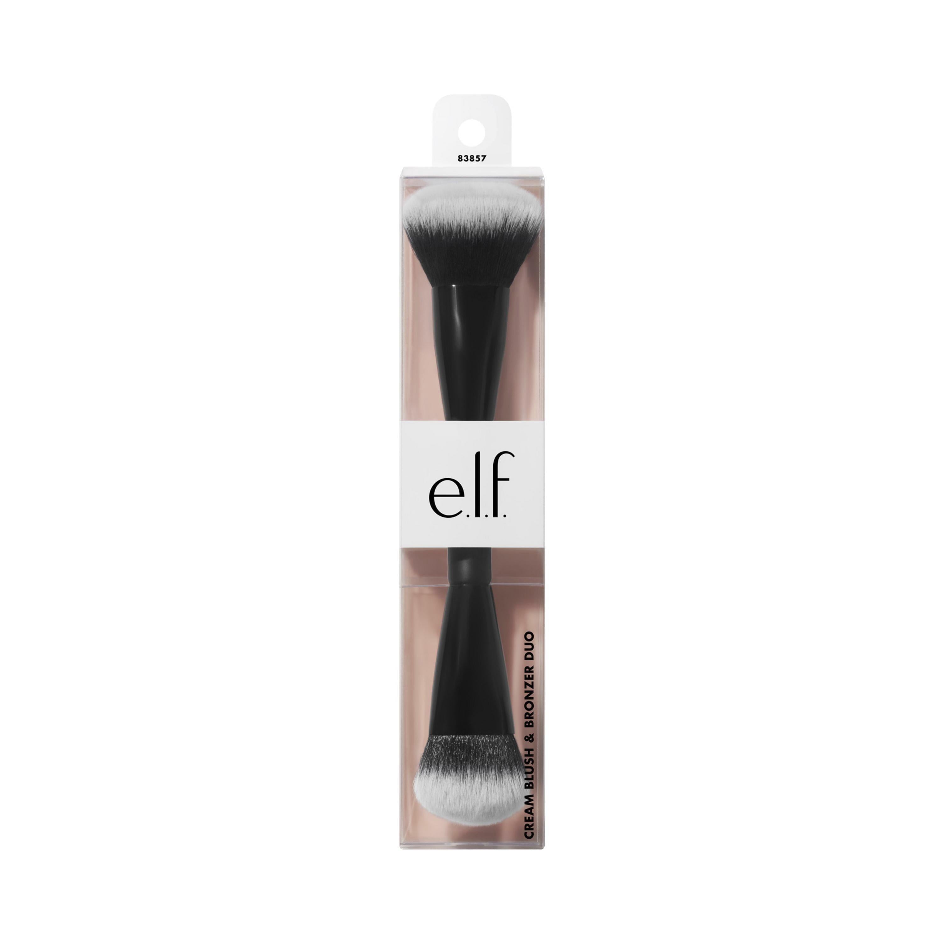 e.l.f. Cream Blush & Bronzer Duo Brush