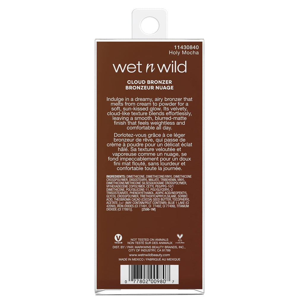 Wet n Wild Mother Fluffer Pudding Bronzer in Holy Mocha , 0.16 OZ