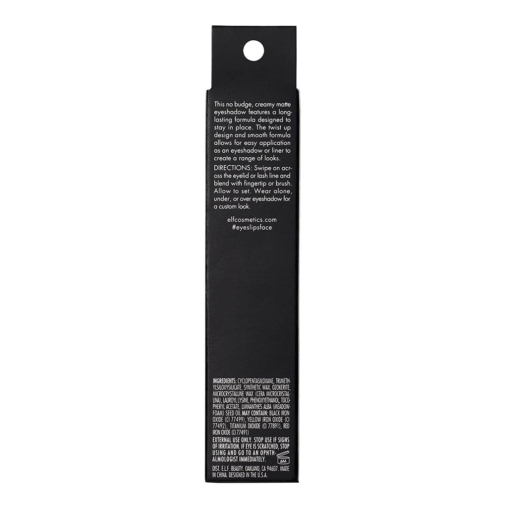 e.l.f. No Budge Matte Shadow Stick, Thrift Shop, 0.05oz
