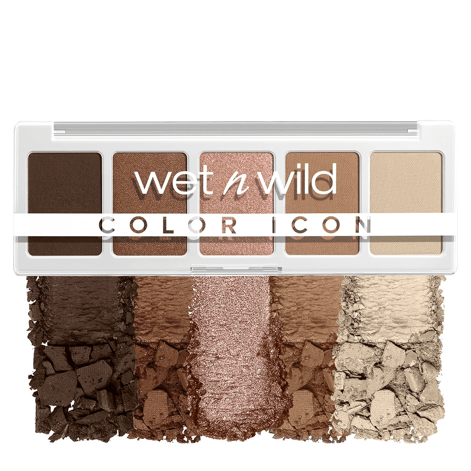 (3 pack) Wet n Wild Color Icon 5 Pan Eye & Face Makeup Palette, Eyeshadow Palette, Walking On Eggshells