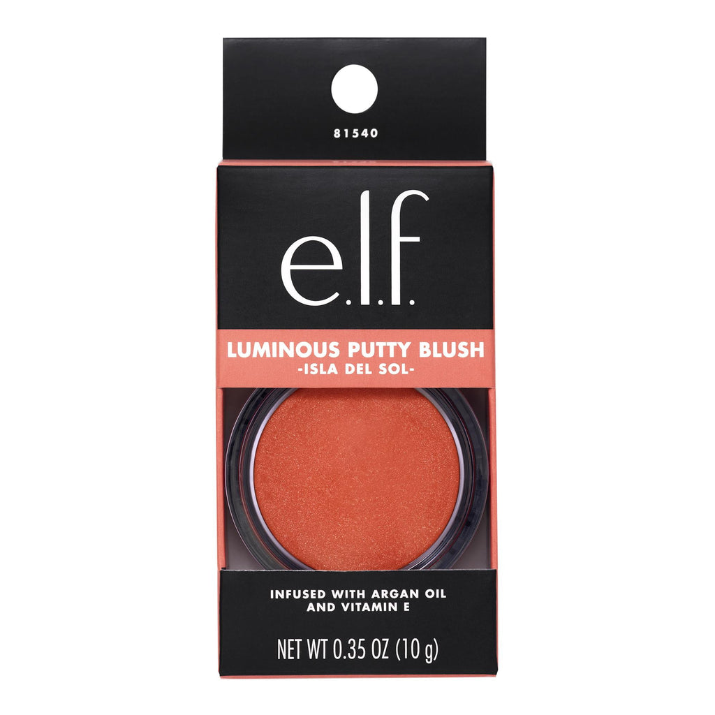 e.l.f. Luminous Putty Blush, Isla Del Sol, 0.35oz
