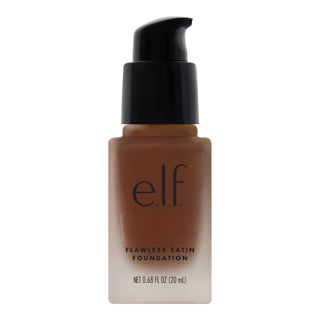 (2 pack) e.l.f. Flawless Satin Foundation, Espresso, 0.68 fl oz