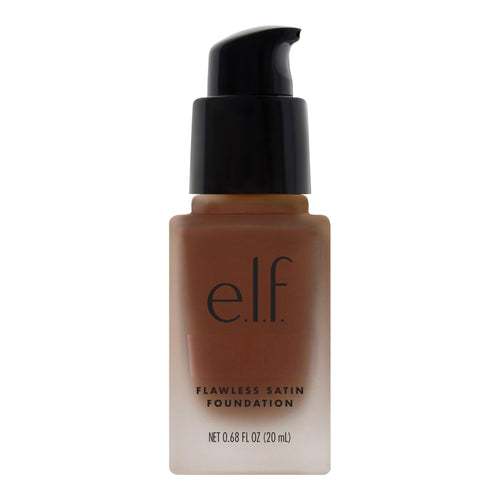 (2 pack) e.l.f. Flawless Satin Foundation, Espresso, 0.68 fl oz